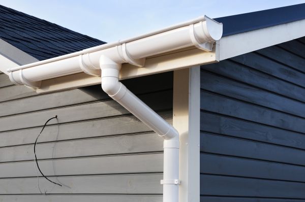 PVC Rain Gutter Installation in Grand Rapids