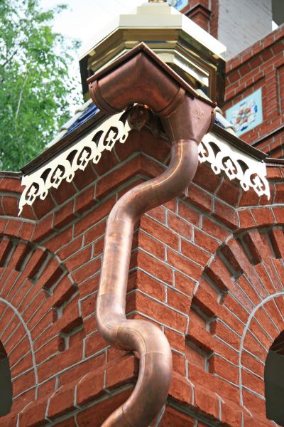 Church Downspout Installation in Grand Rapids